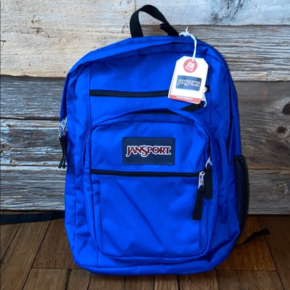 jansport big student backpack regal blue